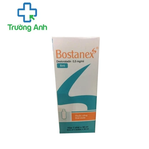 Bostanex siro - Thuốc điều trị viêm mũi dị ứng hiệu quả