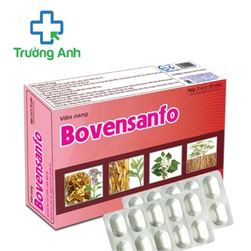 Bovensanfo - Hỗ trợ điều trị suy giãn tĩnh mạch hiệu quả