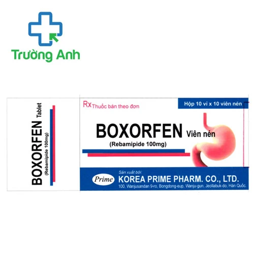 Boxorfen Tablet - Thuốc điều trị viêm loét dạ dày hiệu quả của Hàn Quốc