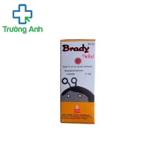Brady siro - Thuốc điều trị dị ứng đường hô hấp hiệu quả