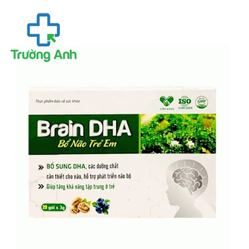 Brain DHA Bổ Não Trẻ Em Hải Linh - Hỗ trợ bổ sung dưỡng chất cho não bộ
