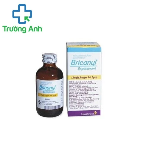 Bricanyl Expectorant (sirô) - Thuốc điều trị co thắt phế quản hiệu quả