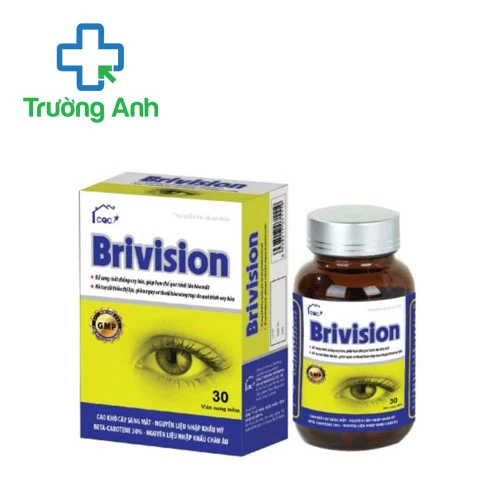Brivision  Abipha - Viên uống bổ mắt tăng cường thị lực hiệu quả