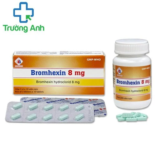 Bromhexin 8mg Domesco (viên nén) - Điều trị các bệnh đường hô hấp hiệu quả