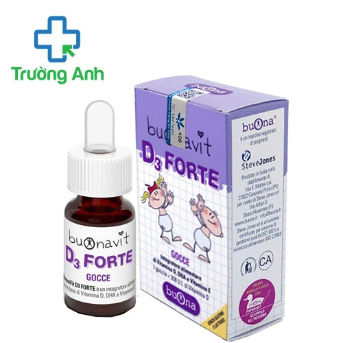 Buonavit D3 Forte - Bổ sung vitamin D, vitamin E hiệu quả cho trẻ