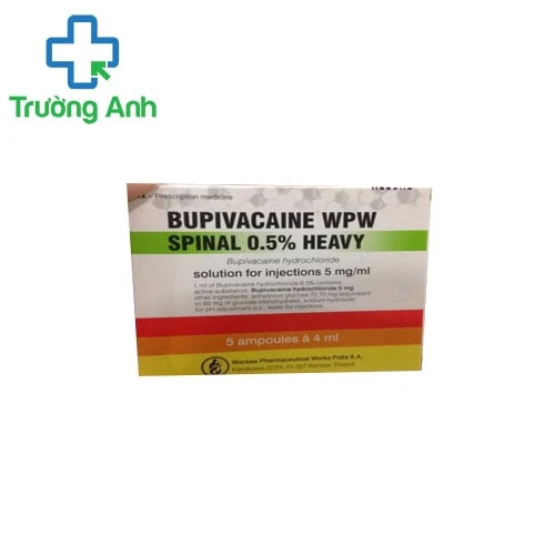 Bupivacaine WPW Spinal 0.5% - Thuốc gây tê cột sống hiệu quả của Ba Lan