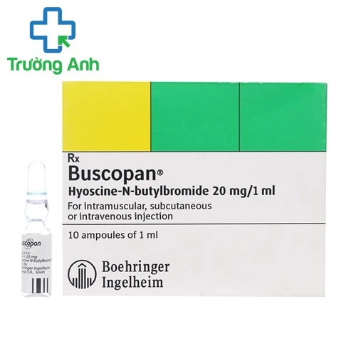Buscopan Inj.20mg/ml - Thuốc điều trị đau co thắt hiệu quả