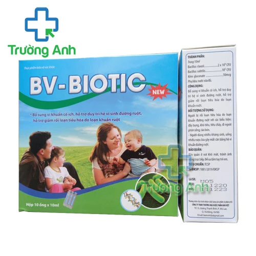 BV-Biotic New - Giúp tăng cường sức khỏe đường tiêu hóa hiệu quả