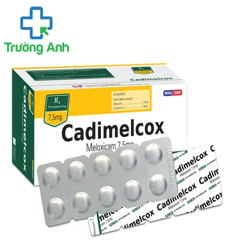 Cadimelcox 7,5mg - Thuốc điều trị cơn viêm đau xương khớp mãn tính
