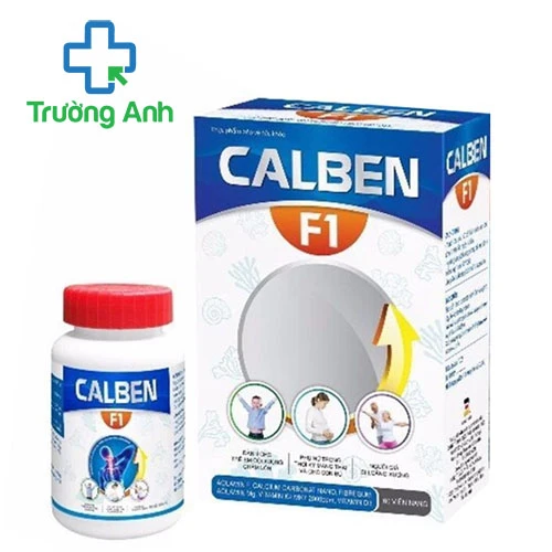 Calben F1 Phương Đông - Hỗ trợ bổ sung canxi và vitamin D3 cho cơ thể