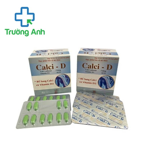 Calci-D Khapharco - Giúp bổ sung canxi và vitamin D3 hiệu quả