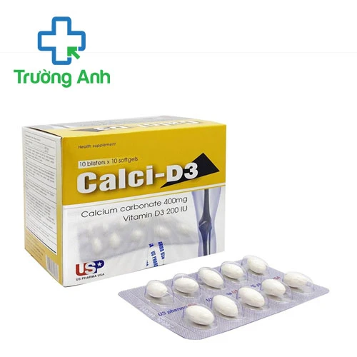 Calci-D3 USP - Giúp bổ sung calci, vitamin D và K2 hiệu quả