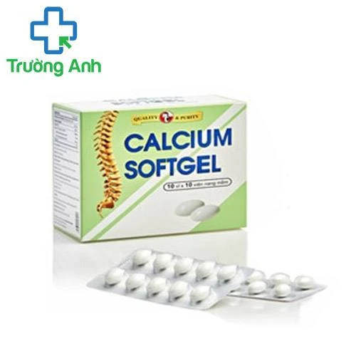 Calcium Sofgel - Thuốc bổ tăng cường sức khỏe hiệu quả