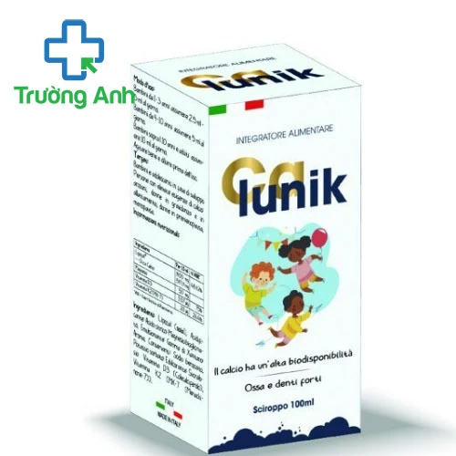 Calunik 100ml Gricar - Hỗ trợ bổ sung calci cho trẻ hiệu quả
