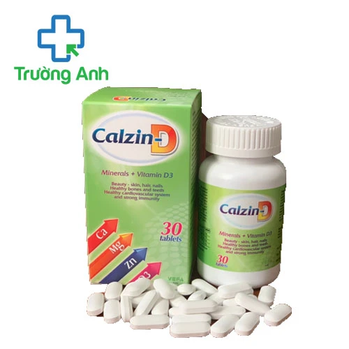 Calzin-D - Viên uống bổ sung canxi và vitamin D3 hiệu quả của Thổ Nhĩ Kỳ