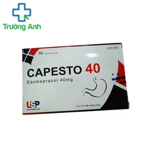 Capesto 40mg - Thuốc điều trị trào ngược dạ dày, thực quản hiệu quả của US Pharma USA