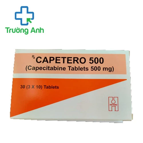 Capetero 500 - Thuốc điều trị ung thư đại trực tràng và ung thư vú hiệu quả