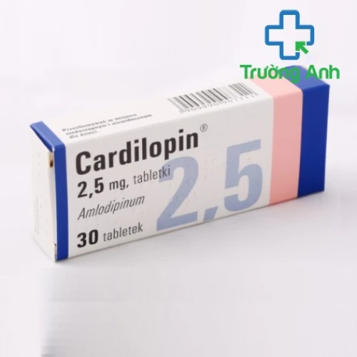 Cardilopin 2,5mg Egis - Thuốc điều trị cao huyết áp hiệu quả