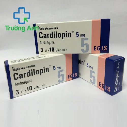 Cardilopin 5mg Egis - Thuốc điều trị cao huyết áp hiệu quả