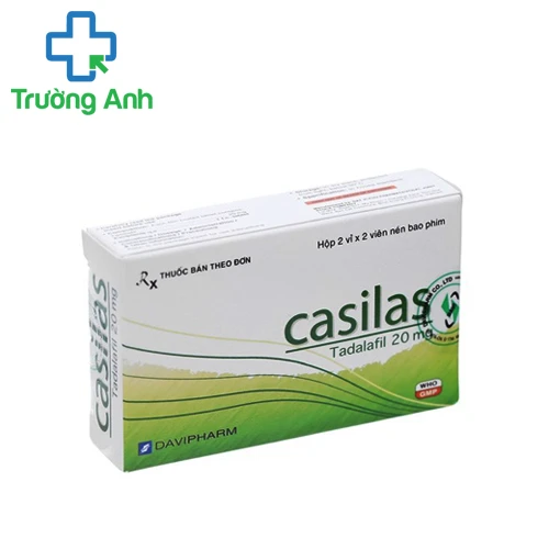 Casilas 20 - Thuốc điều trị rối loạn cương dương hiệu quả