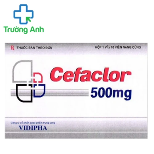 Cefaclor 500mg Vidipha - Thuốc điều trị nhiễm khuẩn hiệu quả