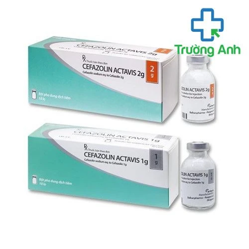 Cefazolin Actavis 2g - Thuốc điều trị nhiễm khuẩn hiệu quả