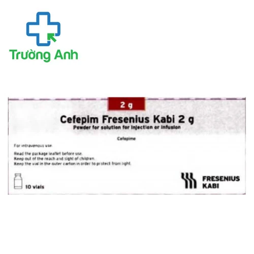 Cefepim Fresenius Kabi 2g - Thuốc điều trị nhiễm khuẩn nặng hiệu quả của Bồ Đào Nha