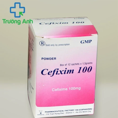 Cefixim 100mg Cophavina gói - Điều trị nhiễm khuẩn đường tiết niệu hiệu quả