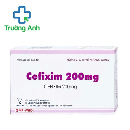 Cefixim 200 Armephaco - Thuốc điều trị nhiễm khuẩn hiệu quả