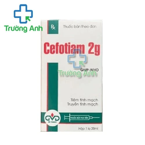 Cefotiam 2g MD Pharco - Thuốc điều trị nhiễm khuẩn hiệu quả