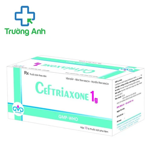 Ceftriaxone 1g MD Pharco - Thuốc điều trị nhiễm khuẩn hiệu quả