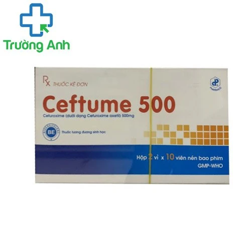 Ceftume 500 - Thuốc điều trị nhiễm khuẩn hiệu quả của Pharbaco