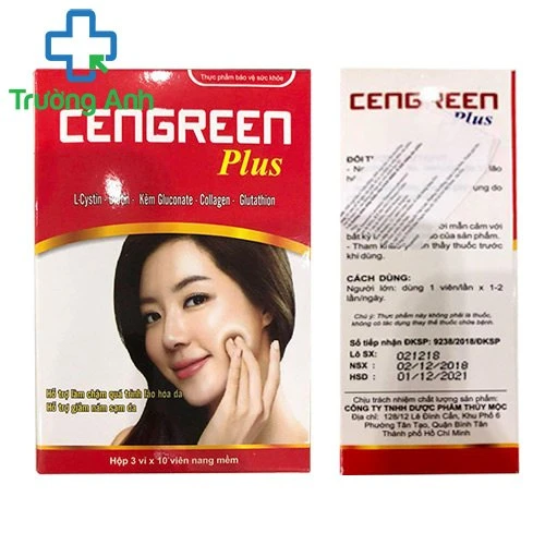 Cengreen Plus - Viên uống đẹp da, tóc và móng của Medistar