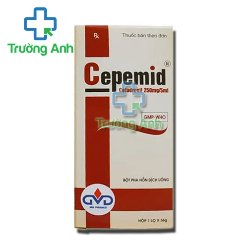 Cepemid 250mg/5ml - Thuốc điều trị nhiễm khuẩn hiệu quả của MD Pharco