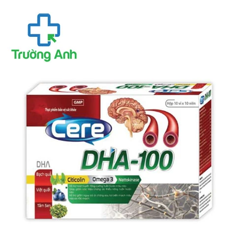 Cere DHA-100 TH Pharma - Hỗ trợ tăng cường tuần hoàn máu não
