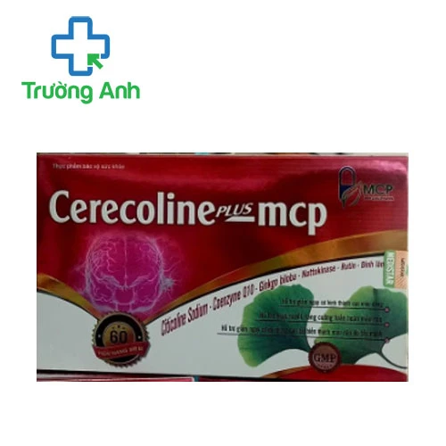 Cerecoline plus - mcp - Hỗ trợ hoạt huyết, tăng cường tuần hoàn máu não