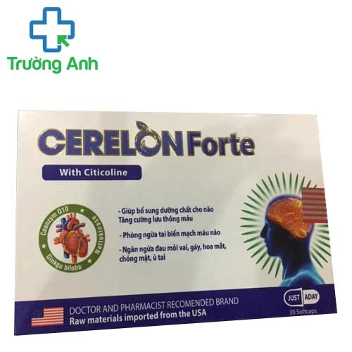 Cerelon Forte - Giúp bổ sung dưỡng chất cho não hiệu quả