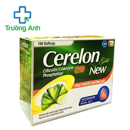Cerelon Gold New - Hỗ trợ tăng cường lưu thông khí huyết hiệu quả