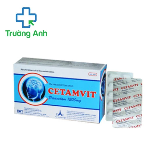 Cetamvit 1200mg DHT - Thuốc điều trị triệu chứng chóng mặt hiệu quả