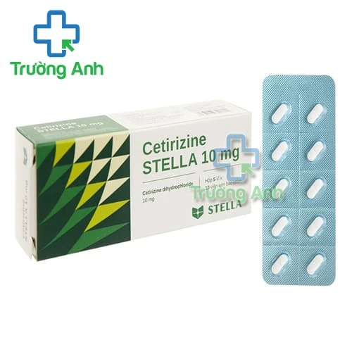Cetirizine Stella 10mg - Thuốc chống dị ứng hiệu quả