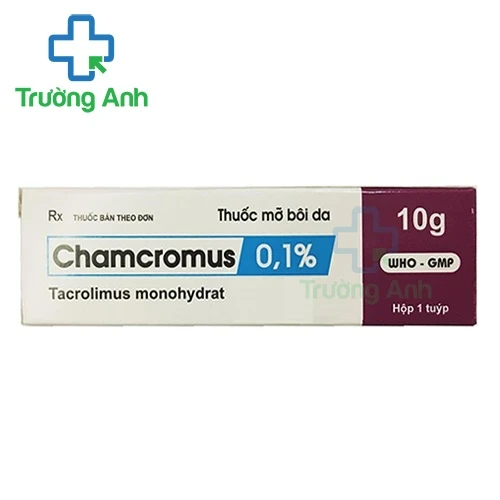 Chamcromus 0,1% - Thuốc điều trị eczema và viêm da hiệu quả của TW2