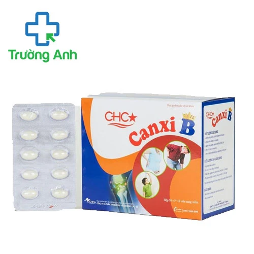 CHC Canxi B (viên) - Hỗ trợ bổ sung canxi và vitamin D3 hiệu quả
