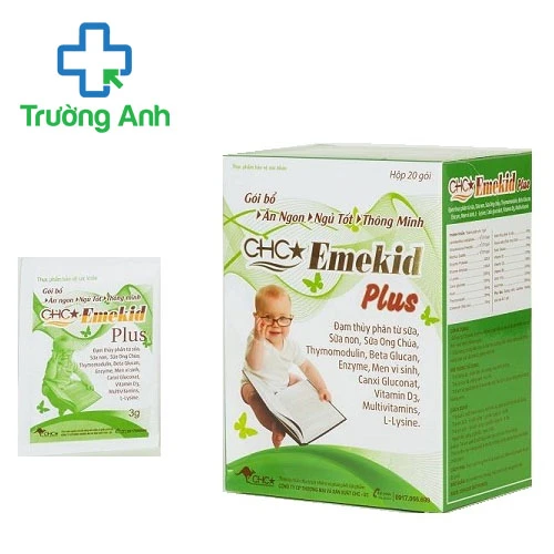CHC Emekid Siro (gói 5ml) - Hỗ trợ tăng cường sức đề kháng cho cơ thể