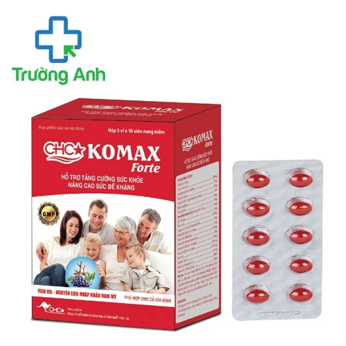CHC Komax Forte - Hỗ trợ bổ sung vitamin và khoáng chất hiệu quả