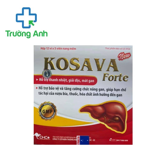 CHC Kosava Forte New - Hỗ trợ thanh nhiệt giải độc gan hiệu quả