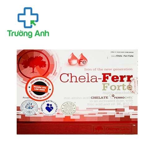 Chela-Ferr Forte Olimp Labs - Viên uống bổ sung sắt cho bà bầu