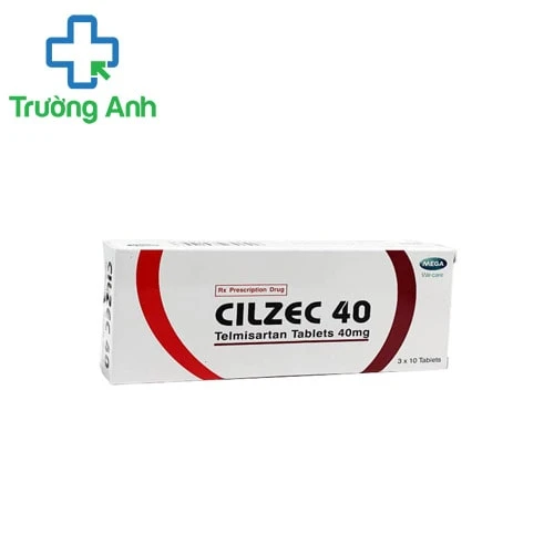 Cilzec 40mg - Thuốc điều trị cao huyết áp hiệu quả của Ấn Độ