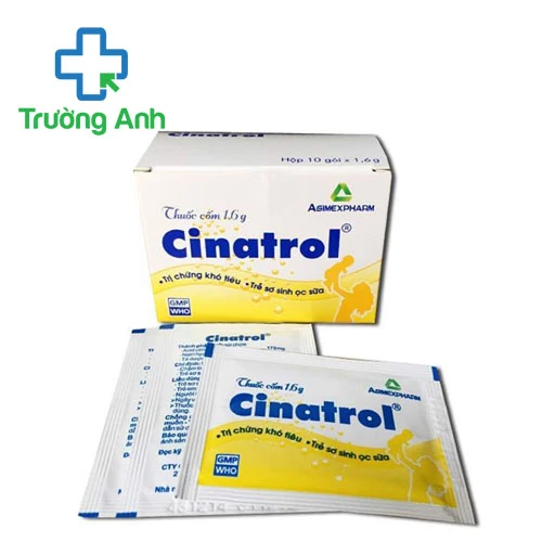 Cinatrol (gói 1,6g) - Thực phẩm hỗ trợ tiêu hóa hiệu quả của Agimexpharm