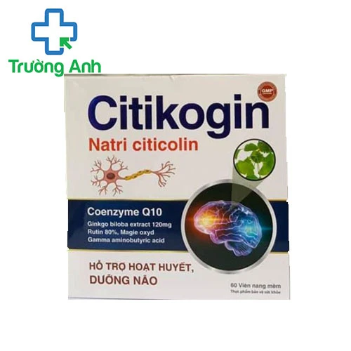 Citikogin - Hỗ trợ hoạt huyết, dưỡng não hiệu quả