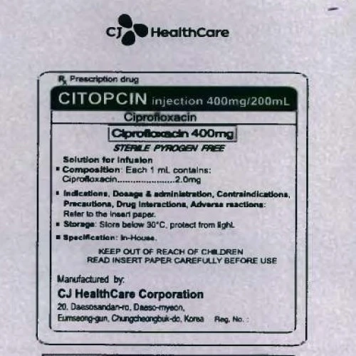Citopcin Injection 400mg/200ml - Thuốc điều trị nhiễm khuẩn
